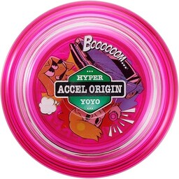Bandai 60009 Accel Hyper Yoyó Rosa, gra zręcznościowa,