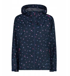 Kurtka Przeciwdeszczowa Damska CMP Campagnolo - Blue/Fuxia -