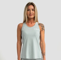 GymBeam Damska koszulka bez rękawów Limitless Eucalypt
