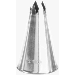 Końcówka tylka gwiazdka do rękawów worków cukierniczych stalowa