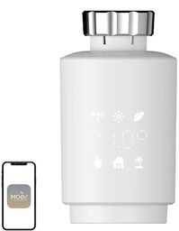 Głowica termostatyczna MOES TV02 ZigBee LCD