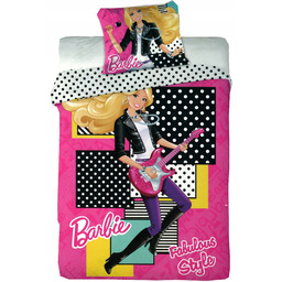 Pościel 140x200 70x80 cm Barbie Fabulous Style