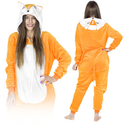 Lis Kigurumi Onesie Dres Piżama Kombinezon M