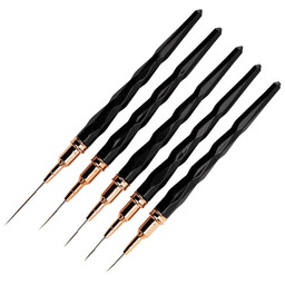 Zestaw pędzli do zdobień NTN Premium czarne 5