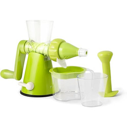 H & ręczna zielona wyciskarka do soków