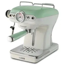 Ariete Vintage 1389 Zielony Szerokość 28cm Ekspres kolbowy