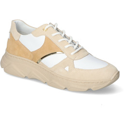 Sneakersy Kampa N561/533/09/509/344 Beżowe/Białe Zamsz