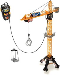 Dickie Toys 201139012 Mega Crane Sterowany Dźwig elektryczny