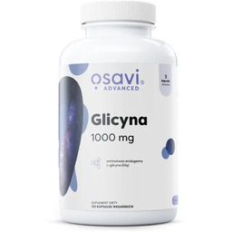 Glicyna 1000mg suplement diety 120 kapsułek