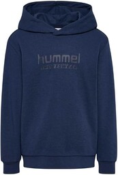 hummel, hmlJR Base bluza z kapturem, sukienka niebieska,