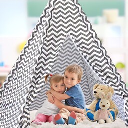 Namiot TIPI dla Dzieci do Pokoju Ogrodu Domek