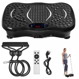 Platforma Wibracyjna Wibrująca Treningowa Masażer Z Pilotem