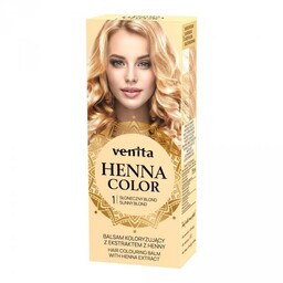 VENITA HENNA COLOR BALSAM NR 1 SŁONECZNY BLOND&