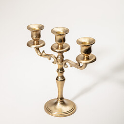 Świecznik Golden Charm I 24x10x26 cm, 24x10x26 cm
