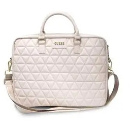 Guess GUCB15QLPK Quilted Różowy Torba na laptopa