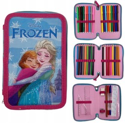 PIÓRNIK POTRÓJNY Z WYPOSAŻENIEM FROZEN / KRAINA LODU