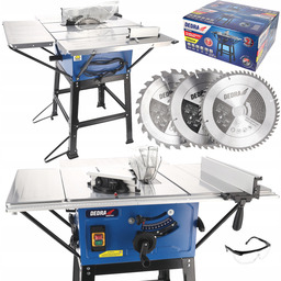 Piła Stołowa Dedra Cyrkularka Przecinarka Drewna Stalowa obudowa