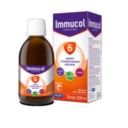 Immucol 6 syrop, 200 ml bez czarny aloes