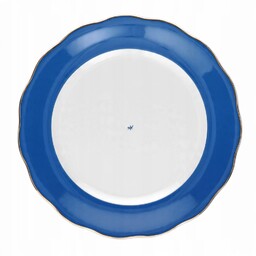Talerz obiadowy płaski 26 cm Alaska Circus Blue