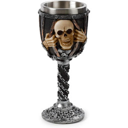 Dekoracyjny kielich - Czaszka Uwięziona