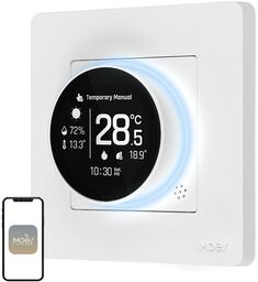Termostat MOES ZHT-SR-GB ZigBee do ogrzewania elektrycznego