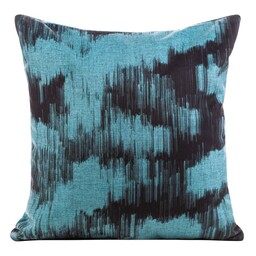 Eurofirany Poszewka dekoracyjna 45x45 Niebla turkusowa czarna