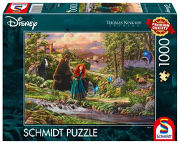 Puzzle PQ 1000 T.Kinkade Merida waleczna 112965 -
