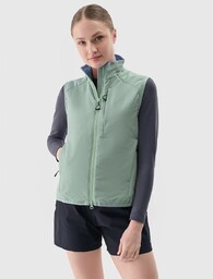 Bezrękawnik Kamizelka 4F damska F188 Miętowa r.XL