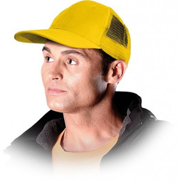 CZMESH - Czapka z daszkiem - żółty