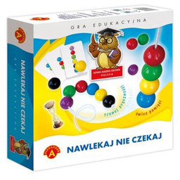 ALEXANDER Gra edukacyjna Nawlekaj nie czekaj 0411