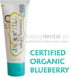 JACK-N-JILL organiczna BORÓWKA + Xylitol 50g - naturalna