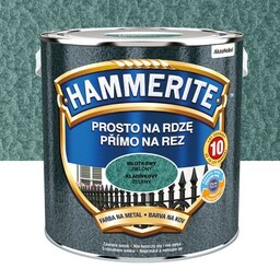 HAMMERITE Farba na rdzę Młotkowy Zielony 2,5L