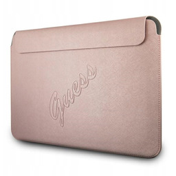 Guess Saffiano Script Computer Sleeve Etui na notebooka