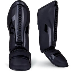 Ground Game Ochraniacze Na Piszczele "Stripe Black"