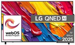 LG TV LCD QNED 75" 4K 60Hz 75QNED84A3C