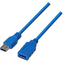 AISENS A105-0045 kabel przedłużający USB, 1 m, nadaje