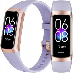 SMARTWATCH PRO ZEGAREK DAMSKI ELEGANCKI FIOLETOWY