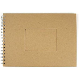 RAYHER 8161000 album z wytłoczeniem passe-partout, QF, prostokąt,