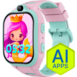 Smartwatch FOREVER TF1 Kids 4G Boost Różowy