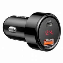Baseus Ładowarka samochodowa Magic Series 1xUSB-A, 1xUSB-C, PD