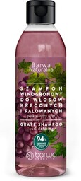 BARWA Naturalna Winogrono Szampon podkreślający skręt do włosów