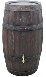 PROSPERPLAST Zbiornik na deszczówkę Barrique 571829 250L Brązowy