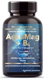 AquaMag + B6 Suplement diety, Intenson, 60 kapsułek