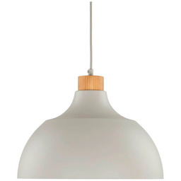 Envostar - Żyrandol Kaitt, beżowa, Ø 34 cm,