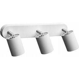 Listwa sufitowa z białymi reflektorkami na GU10 Eye