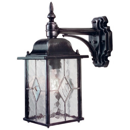 Zewnętrzna Lampa Elstead, WEXFORD WX2, czarny, metal, dworkowy