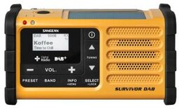 Sangean SURVIVOR DAB MMR-88 DAB Radio FM DAB+