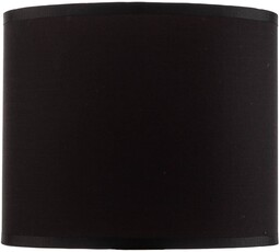 Luminex Klosz lampy Soho, czarny/złoty, tekstylny, Ø 18