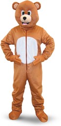 Dress Up America Kostium pluszowy niedźwiedź brunatny
