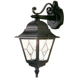 Zewnętrzna Lampa Elstead, Norfolk, czarny, metal